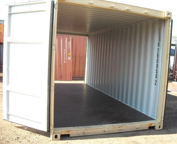 20ft Long Doubledoor Containers in 8’6′ High and 9’6″ High