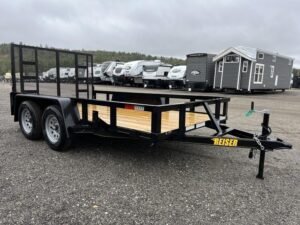 2024 Reiser Trailers 6.5×12 7K Landscape w/ Ramp Gate!