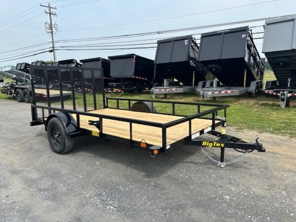 Big Tex 7 x 12 Landscape Utility Trailer – Rear Ramp Gate