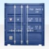 20Ft Shipping Container (One Trip) – Blue