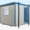 703-10x10-Standard-Jack-Leg-door-open-960x640-1.jpg 10Ft x 10Ft Jackleg Cabin (Site Cabin)