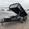 BWise 5 x 10 Low Profile Dump Trailer – Spreader Gate
