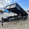 BWise 7 x 16 Low Profile Dump Trailer – Telescopic Cylinders