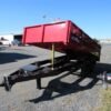 BWise 7 x 14 Deckover Dump Trailer – Fold Down Sides