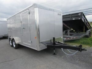 Car Mate 7 x 16 Enclosed Cargo Trailer – 10K GVW Upgrade