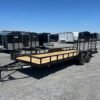 Carry-On 7 x 20 Landscape Utility Trailer – Side Ramp Gate